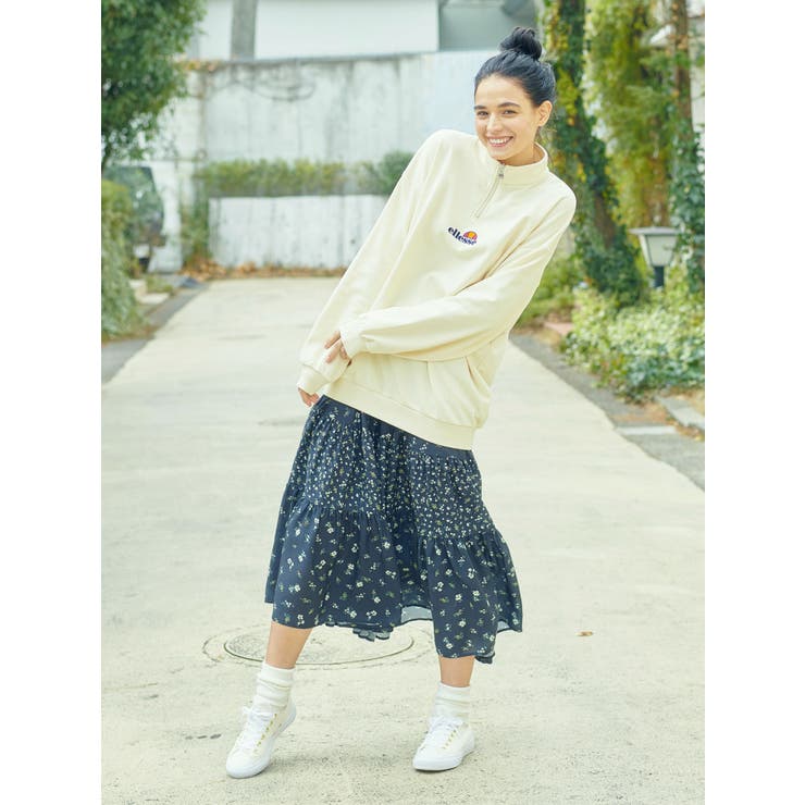 エレッセ キルティング スカート