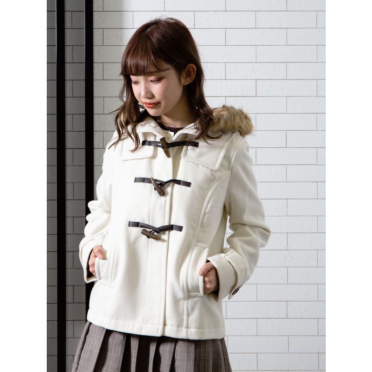 ♡美品 uncrave プルーフメルトンダッフルコート♡ アンクレイヴ プルーフメルトンダッフルコート（uncrave