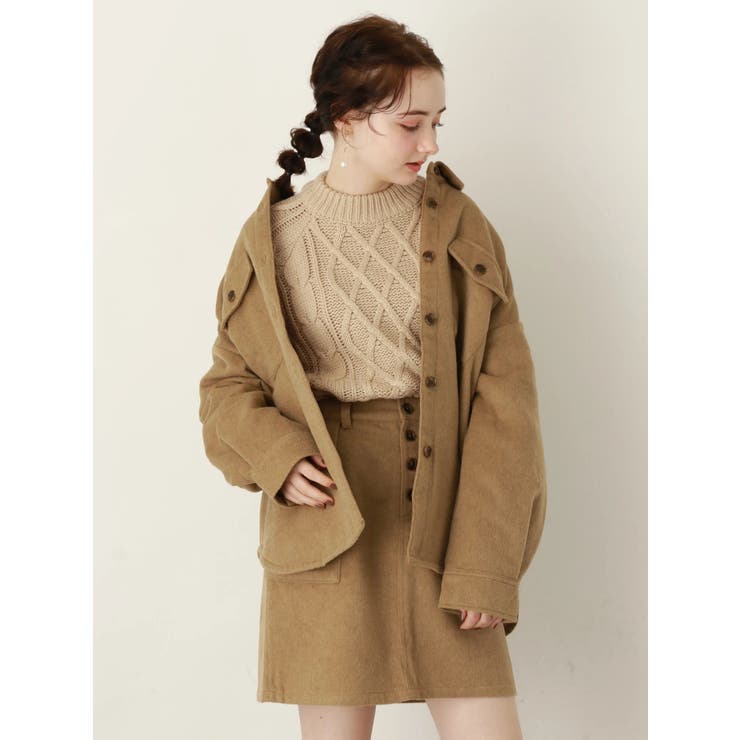 中綿シャツアウター 品番 Emew Earth Music Ecology アースミュージックアンドエコロジー のレディースファッション通販 Shoplist ショップリスト