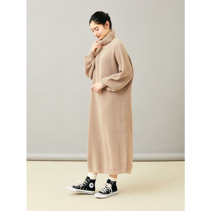 タートルネック畦ニットワンピース 品番 Emew Earth Music Ecology アースミュージックアンドエコロジー のレディースファッション通販 Shoplist ショップリスト