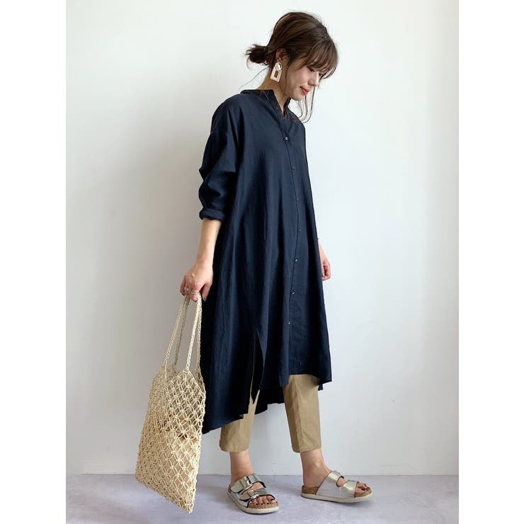 フレンチリネンブレンドワンピース 品番 Emew Earth Music Ecology アースミュージックアンドエコロジー のレディースファッション通販 Shoplist ショップリスト