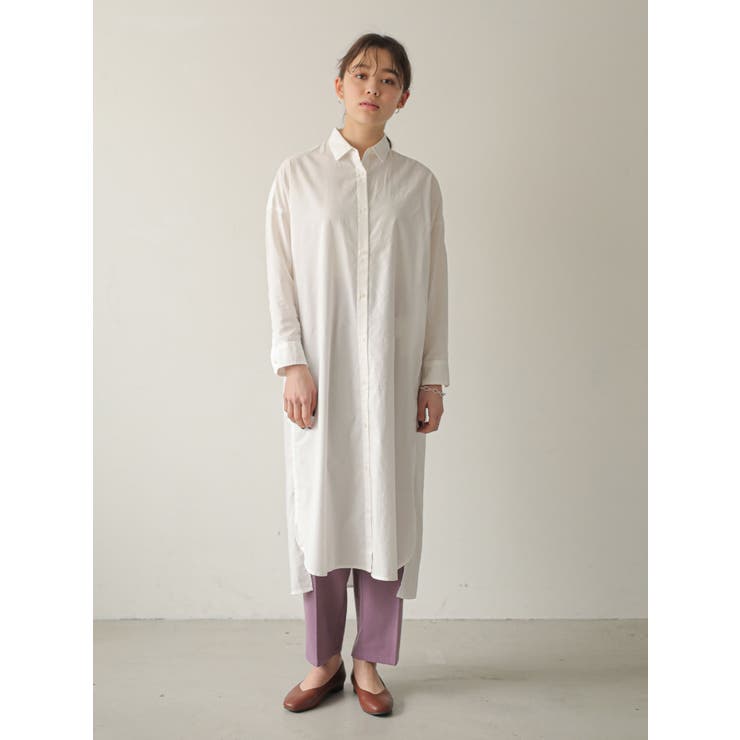 ＜使える!＞コットンシャツワンピース | earth music&ecology  | 詳細画像10 