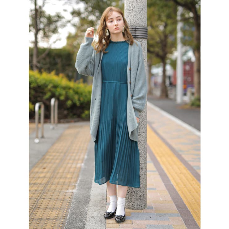 ざっくりすきな丈カーディガン(ロング) | earth music&ecology  | 詳細画像4 