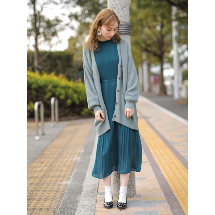 ざっくりすきな丈カーディガン(ロング) | earth music&ecology  | 詳細画像5 