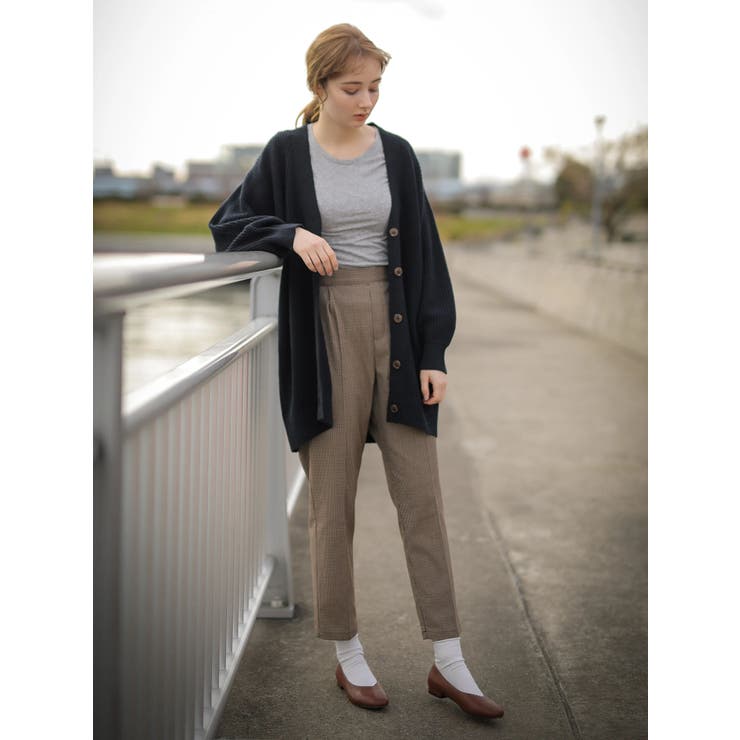 ざっくりすきな丈カーディガン(ロング) | earth music&ecology  | 詳細画像15 