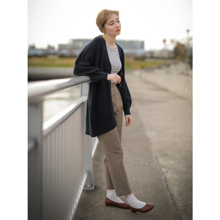 ざっくりすきな丈カーディガン(ロング) | earth music&ecology  | 詳細画像16 