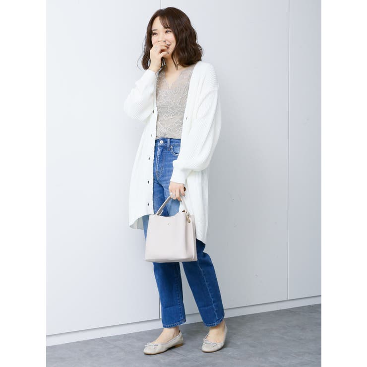 ざっくりすきな丈カーディガン(ロング) | earth music&ecology  | 詳細画像30 