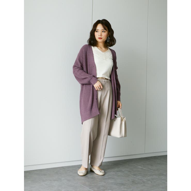 ざっくりすきな丈カーディガン(ロング) | earth music&ecology  | 詳細画像31 