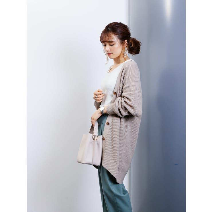 ざっくりすきな丈カーディガン(ロング) | earth music&ecology  | 詳細画像33 