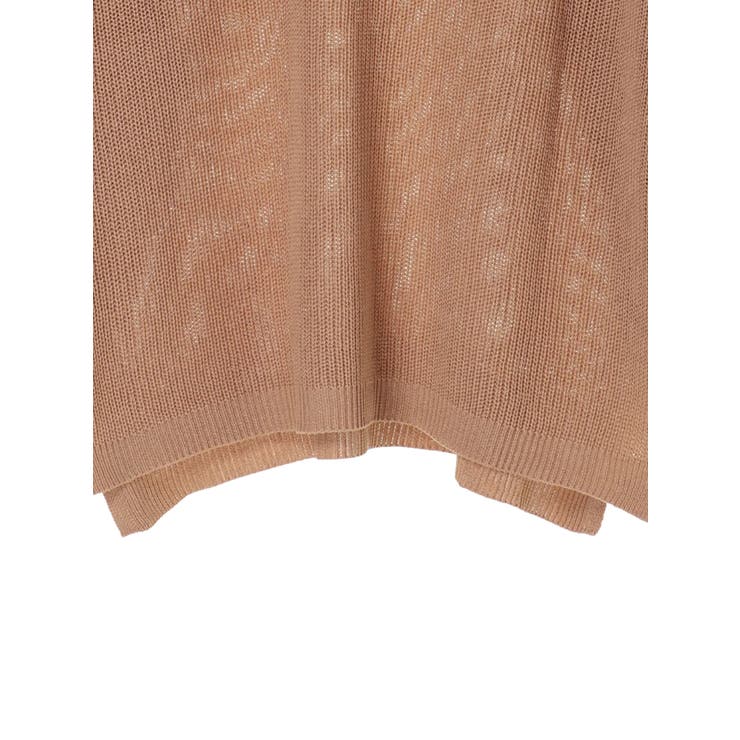 シャリ畦Vネックニットプルオーバー | earth music&ecology  | 詳細画像32 