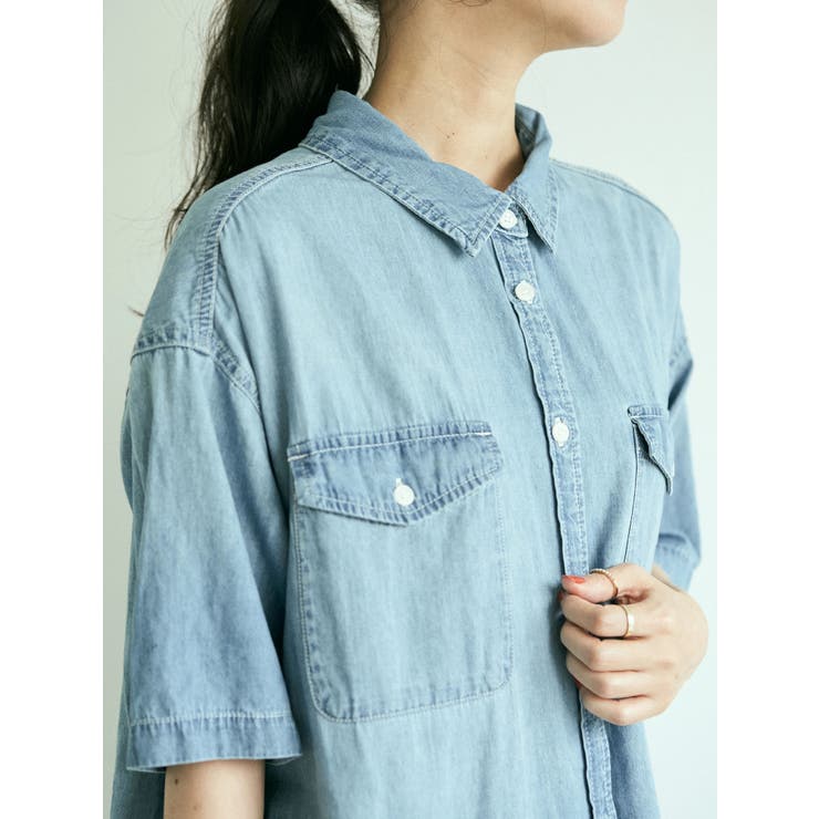 半袖デニムワンピース 品番 Emew Earth Music Ecology アースミュージックアンドエコロジー のレディースファッション通販 Shoplist ショップリスト