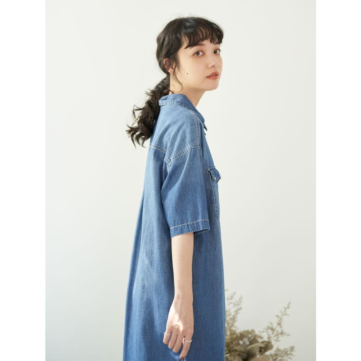 半袖デニムワンピース 品番 Emew Earth Music Ecology アースミュージックアンドエコロジー のレディースファッション通販 Shoplist ショップリスト