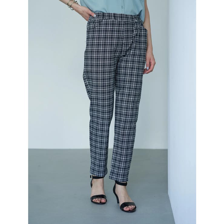ラクラクテーパードストレッチパンツ[品番：EMEW0023297]｜earth