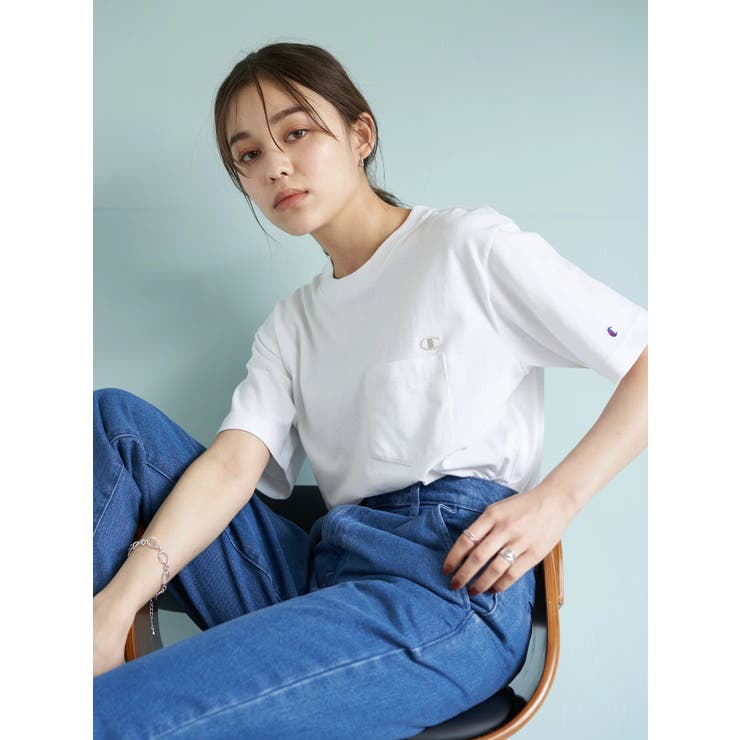 Champion×earth ワンポイントTシャツ | earth music&ecology  | 詳細画像6 