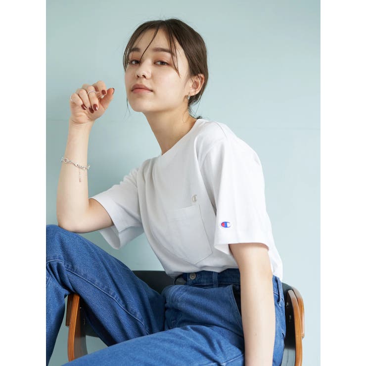 Champion×earth ワンポイントTシャツ | earth music&ecology  | 詳細画像9 