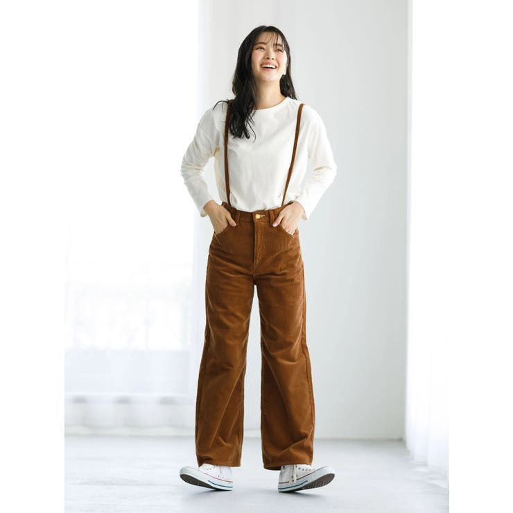 Lee×earth コーデュロイワイドパンツ[品番：EMEW0024989]｜earth  