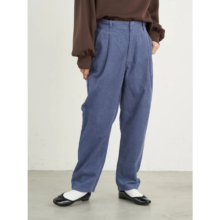 MARK&LONA コード　コーデュロイパンツ50 完売品 aa-0089.jpg