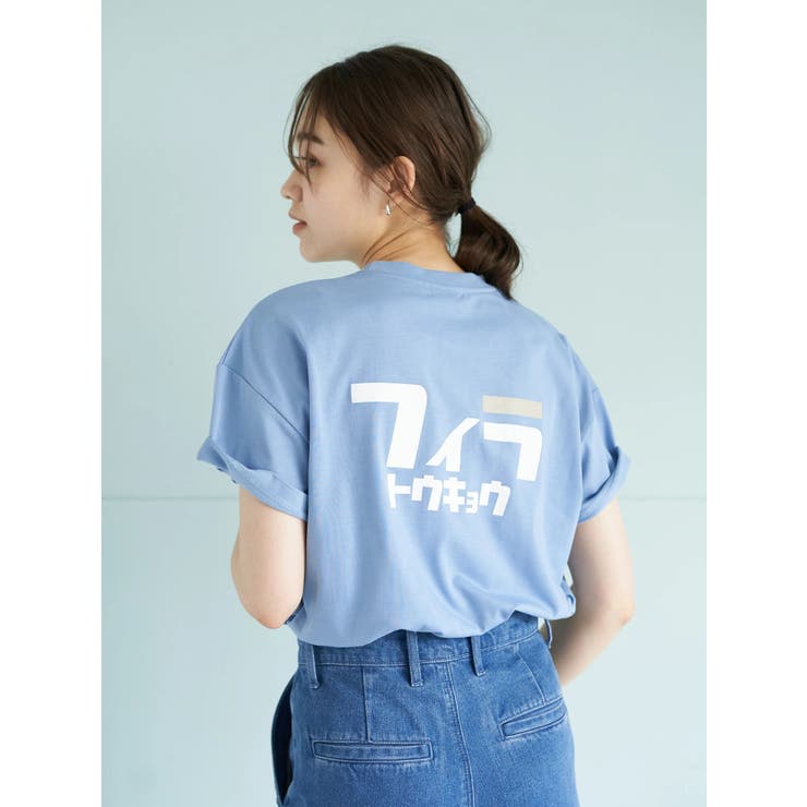 FILA トウキョウバックカタカナTシャツ | earth music&ecology  | 詳細画像5 