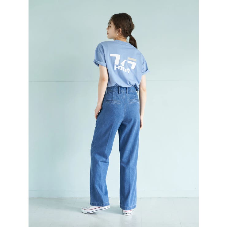 FILA トウキョウバックカタカナTシャツ | earth music&ecology  | 詳細画像8 