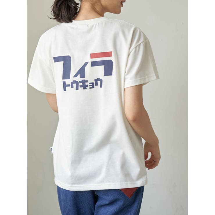 FILA トウキョウバックカタカナTシャツ | earth music&ecology  | 詳細画像28 