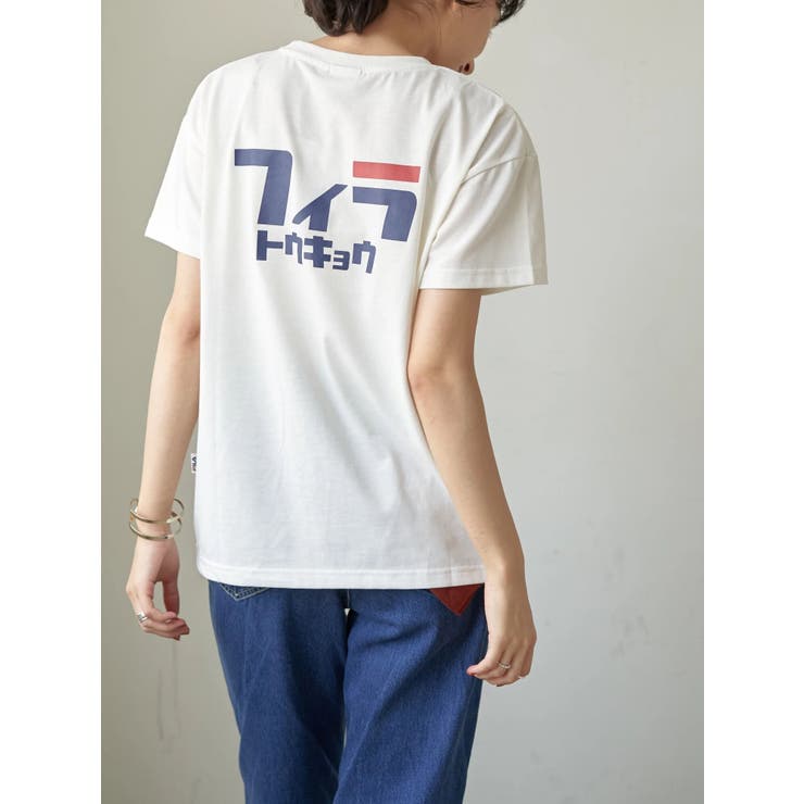 FILA トウキョウバックカタカナTシャツ | earth music&ecology  | 詳細画像29 