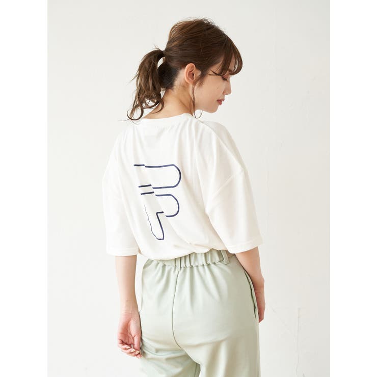 FILA カタカナミニロゴロングTシャツ | earth music&ecology  | 詳細画像3 