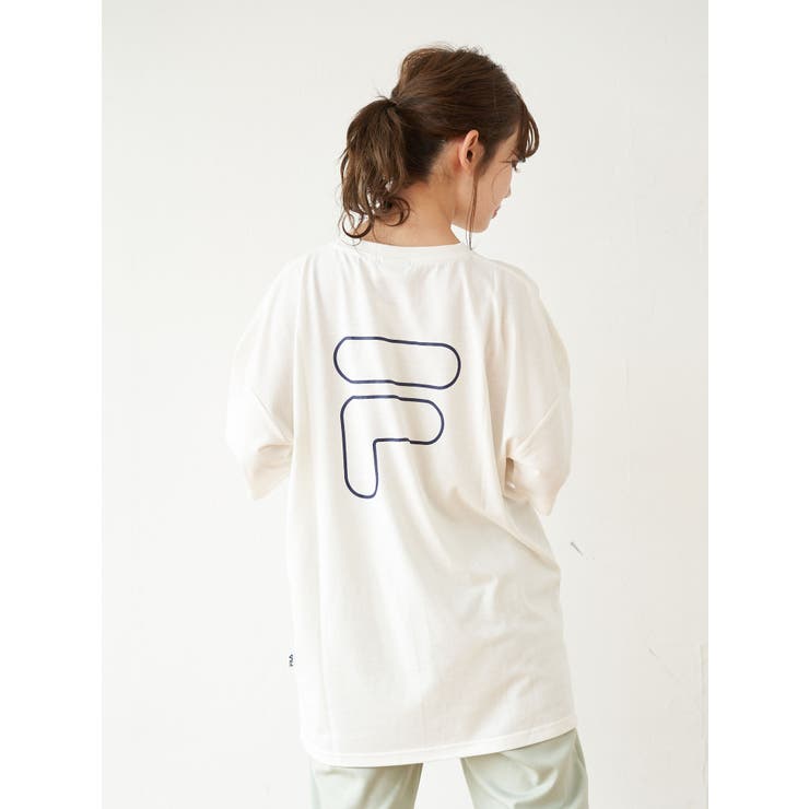FILA カタカナミニロゴロングTシャツ | earth music&ecology  | 詳細画像4 