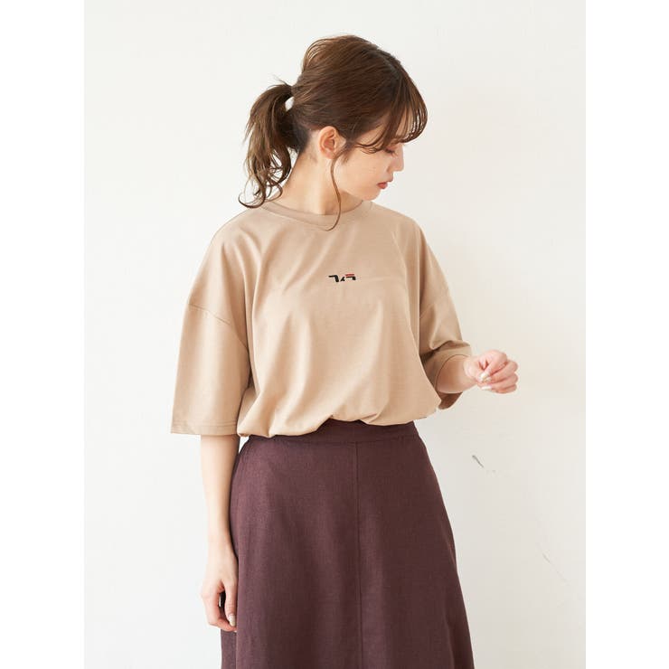 FILA カタカナミニロゴロングTシャツ | earth music&ecology  | 詳細画像9 