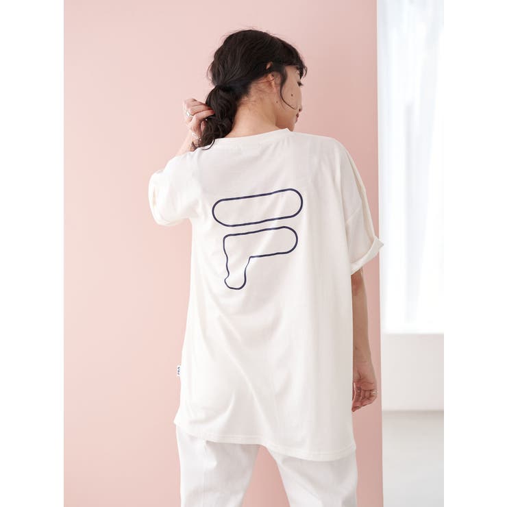 FILA カタカナミニロゴロングTシャツ | earth music&ecology  | 詳細画像17 
