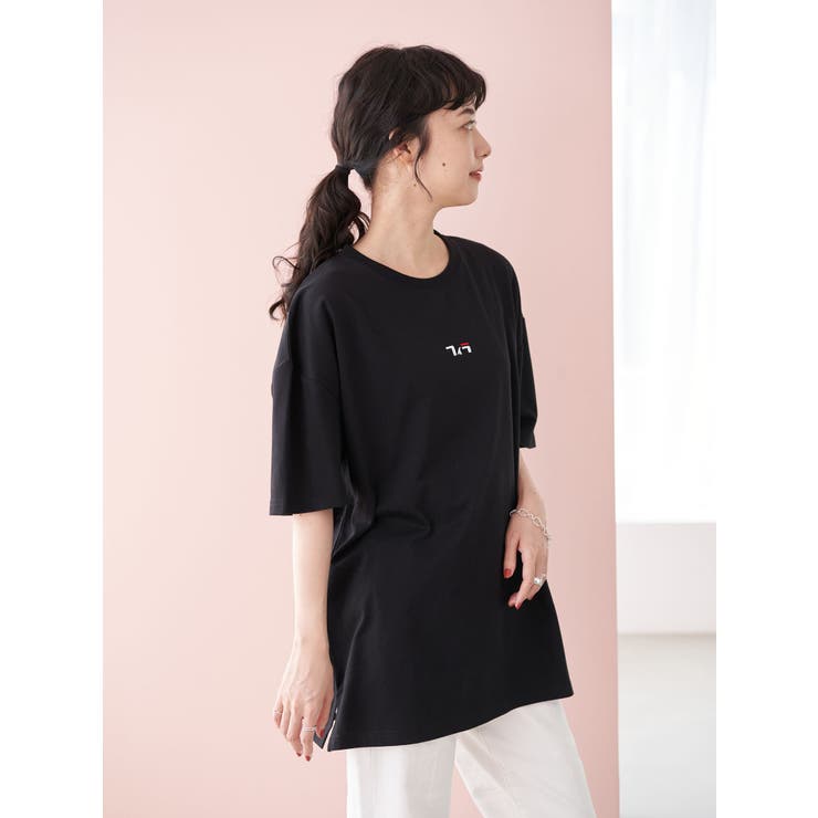 FILA カタカナミニロゴロングTシャツ | earth music&ecology  | 詳細画像20 