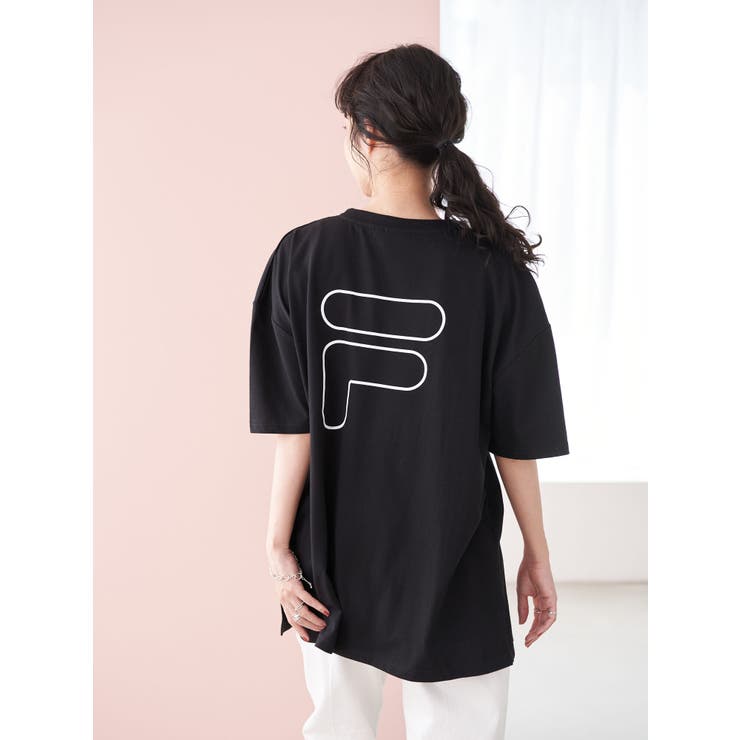 FILA カタカナミニロゴロングTシャツ | earth music&ecology  | 詳細画像21 