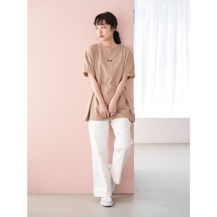 FILA カタカナミニロゴロングTシャツ | earth music&ecology  | 詳細画像25 