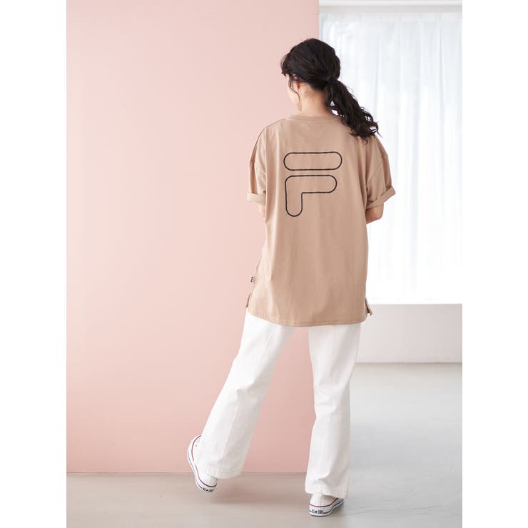 FILA カタカナミニロゴロングTシャツ | earth music&ecology  | 詳細画像27 