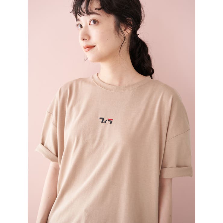 FILA カタカナミニロゴロングTシャツ | earth music&ecology  | 詳細画像31 