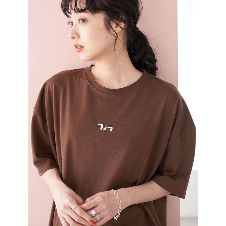 FILA カタカナミニロゴロングTシャツ | earth music&ecology  | 詳細画像38 
