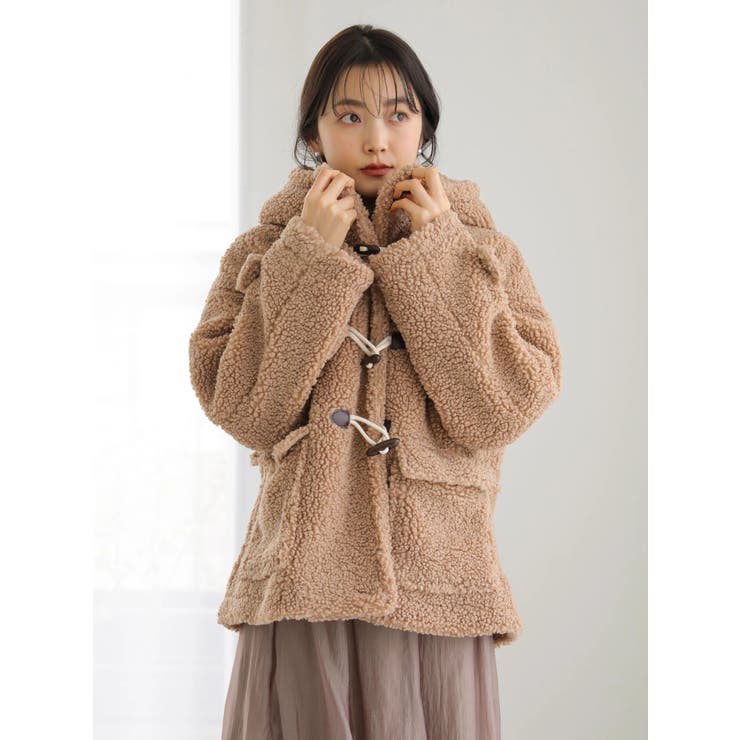 ダッフルボアコート[品番：EMEW0025436]｜earth music&ecology