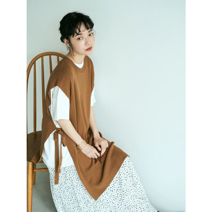 すきな丈バンブーブレンドニットベスト ロング 品番 Emew Earth Music Ecology アースミュージックアンドエコロジー のレディースファッション通販 Shoplist ショップリスト