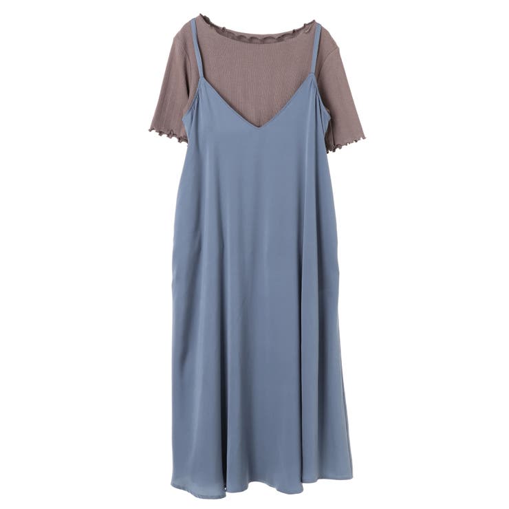 Set2点サテンキャミワンピース 半袖プルオーバー 品番 Emew Earth Music Ecology アースミュージックアンドエコロジー のレディースファッション通販 Shoplist ショップリスト