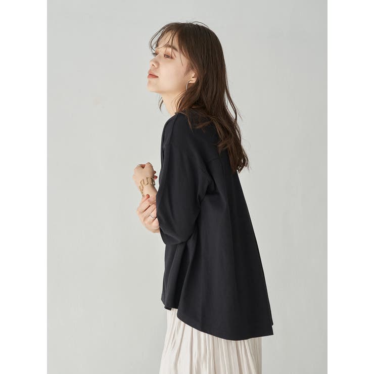 夏から秋へスイッチTシャツ(サイドスリット) | earth music&ecology  | 詳細画像5 