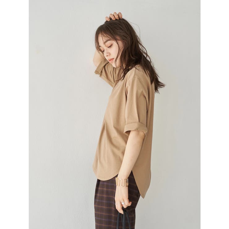 夏から秋へスイッチTシャツ(ラウンドヘム) | earth music&ecology  | 詳細画像6 