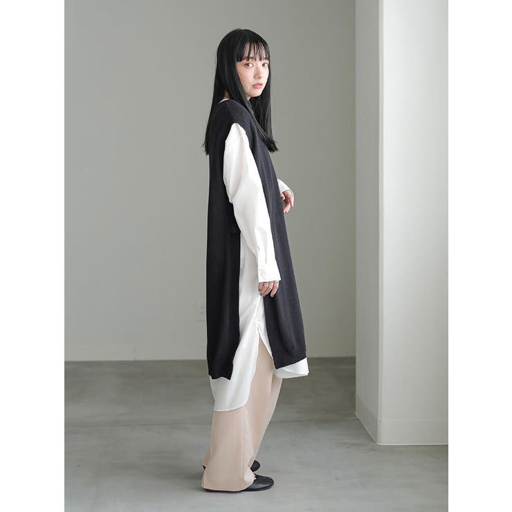 Set2点 ニットベスト シャツワンピース 品番 Emew Earth Music Ecology アースミュージックアンドエコロジー のレディースファッション通販 Shoplist ショップリスト
