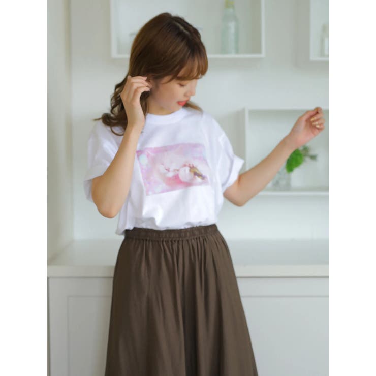 ■アニマルフォトTシャツ | earth music&ecology  | 詳細画像2 