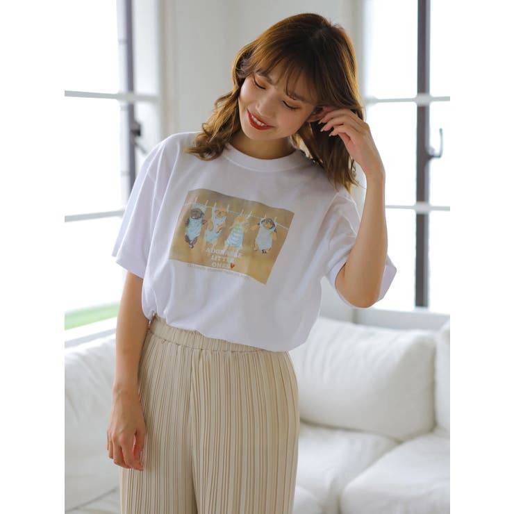 ■アニマルフォトTシャツ | earth music&ecology  | 詳細画像3 