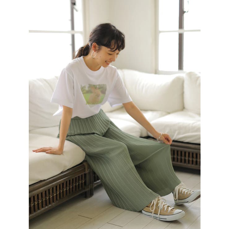 ■アニマルフォトTシャツ | earth music&ecology  | 詳細画像7 
