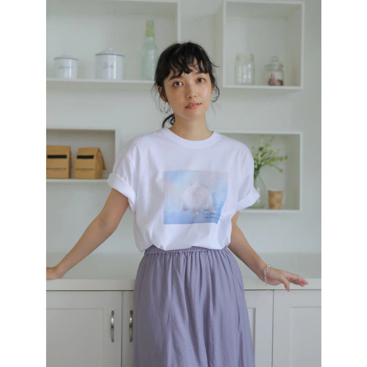 ■アニマルフォトTシャツ | earth music&ecology  | 詳細画像9 