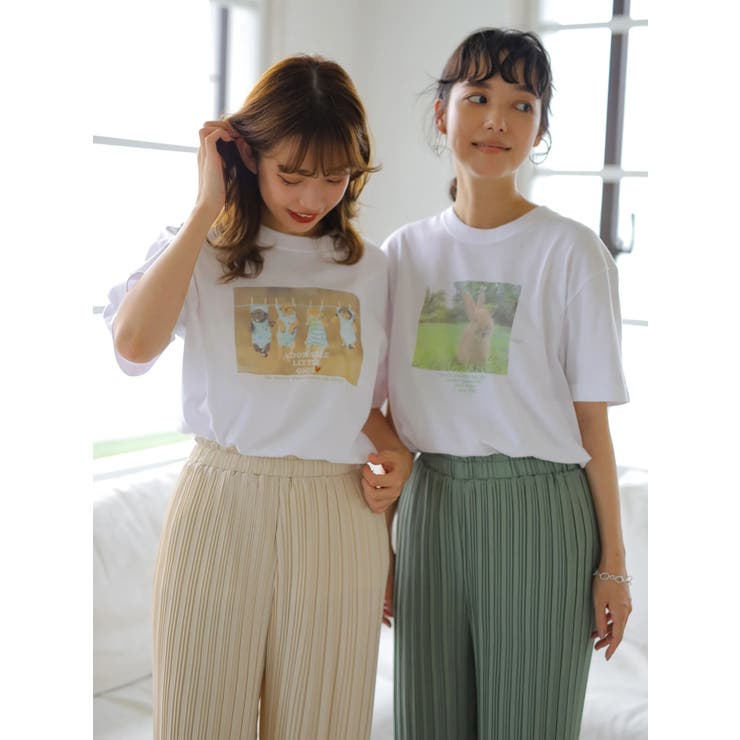 ■アニマルフォトTシャツ | earth music&ecology  | 詳細画像16 