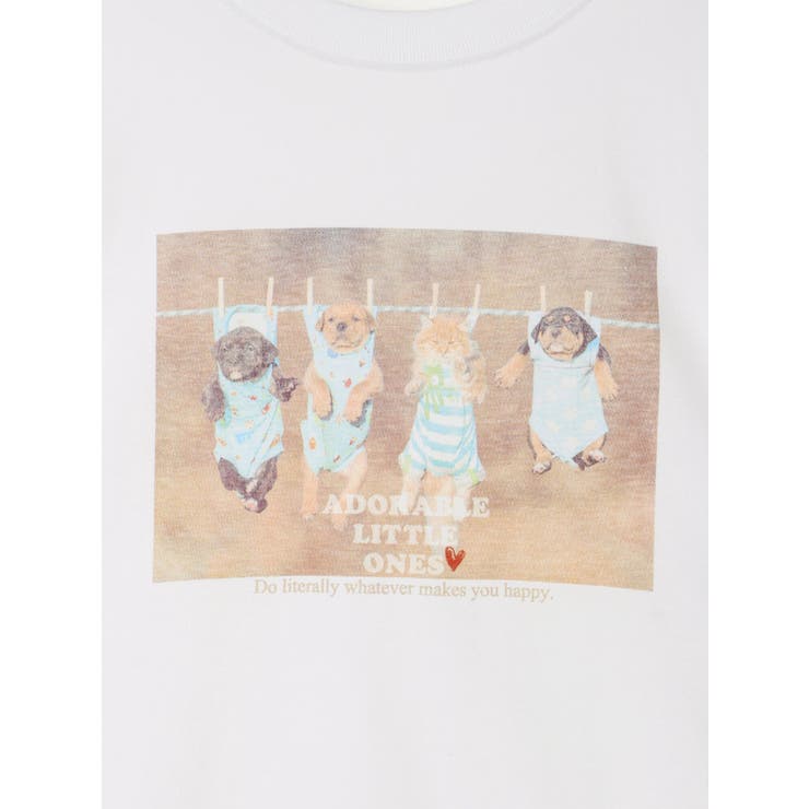 ■アニマルフォトTシャツ | earth music&ecology  | 詳細画像32 