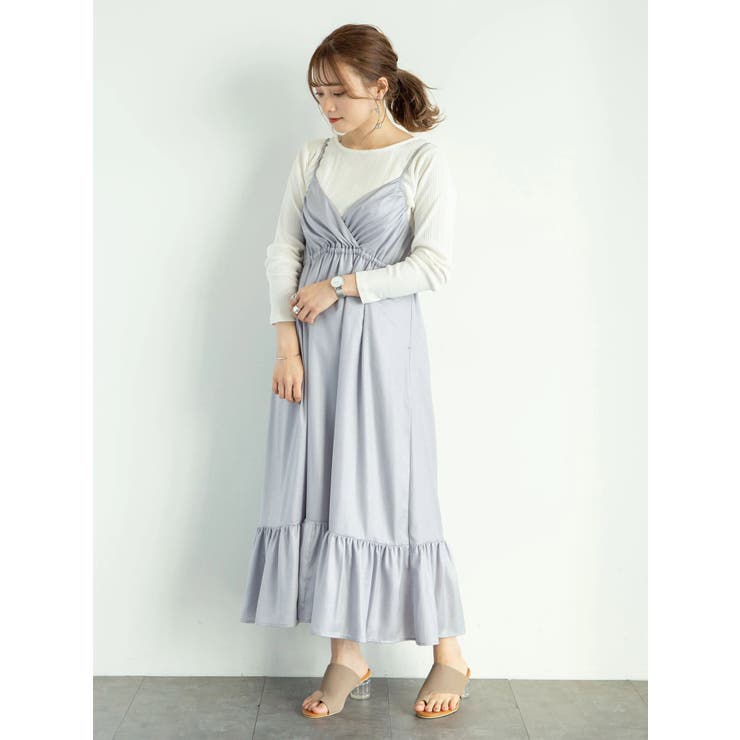 カシュクールキャミワンピース 品番 Emew Earth Music Ecology アース ミュージックアンドエコロジー のレディースファッション通販 Shoplist ショップリスト