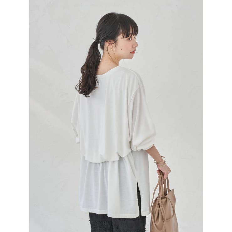 前後2wayカットチュニック 品番 Emew Earth Music Ecology アースミュージックアンドエコロジー のレディースファッション通販 Shoplist ショップリスト