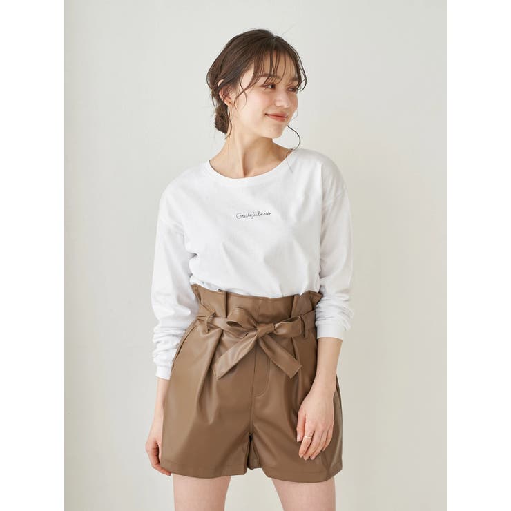 Gratefullness ロゴプルオーバー 品番 Emew Earth Music Ecology アースミュージックアンドエコロジー のレディースファッション通販 Shoplist ショップリスト